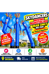 Air Dancer **BLUE** Sky Dancer Inflatable Tube skydancer MAN ONLY