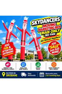 Air Dancer **SANTA** Sky Dancer Inflatable Tube skydancer MAN ONLY