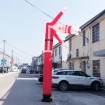 SANTA Air Dancer Sky Dancer Inflatable Tube Man skydancer INCL. Fan & Man